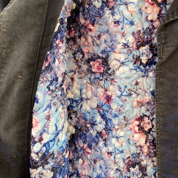 Bebe Beaded Jacket with Floral Lining - Picture 3 of 4